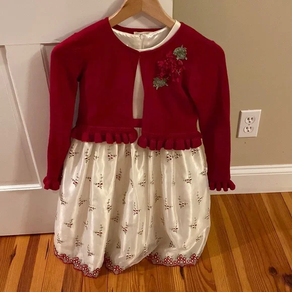 american princess dress size 12 American Princess Dress- Rose Gold/Ivory- Girls Size 12